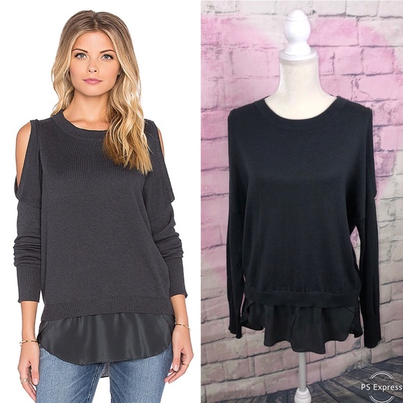 Central Park West Sweaters - NWOT Central Park West Oakland charcoal sweater S